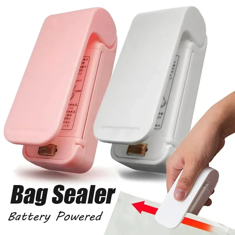 Sellador Térmico Portátil para Bolsas de Alimentos – Mini y Recargable