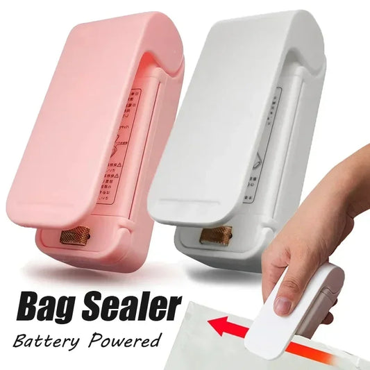Sellador Térmico Portátil para Bolsas de Alimentos – Mini y Recargable